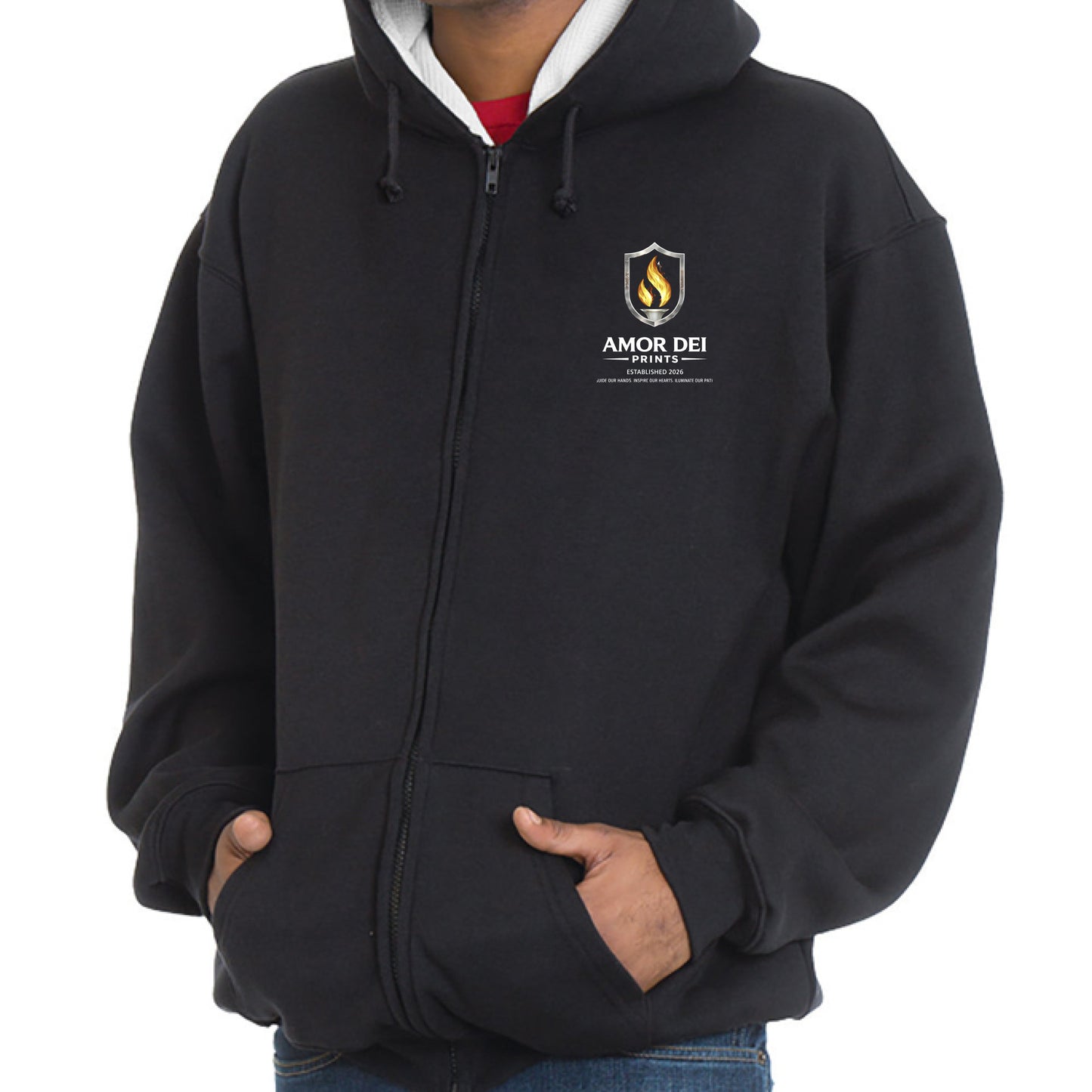 BLACK/ CREAM - FRONT