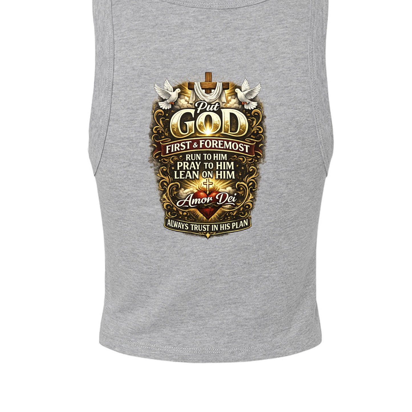 ATHLETIC HEATHER - BACK