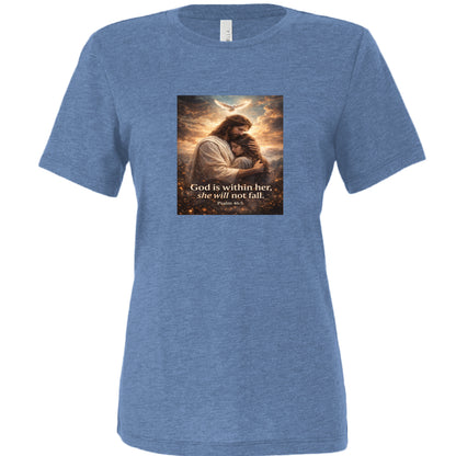 Blue Triblend - FRONT