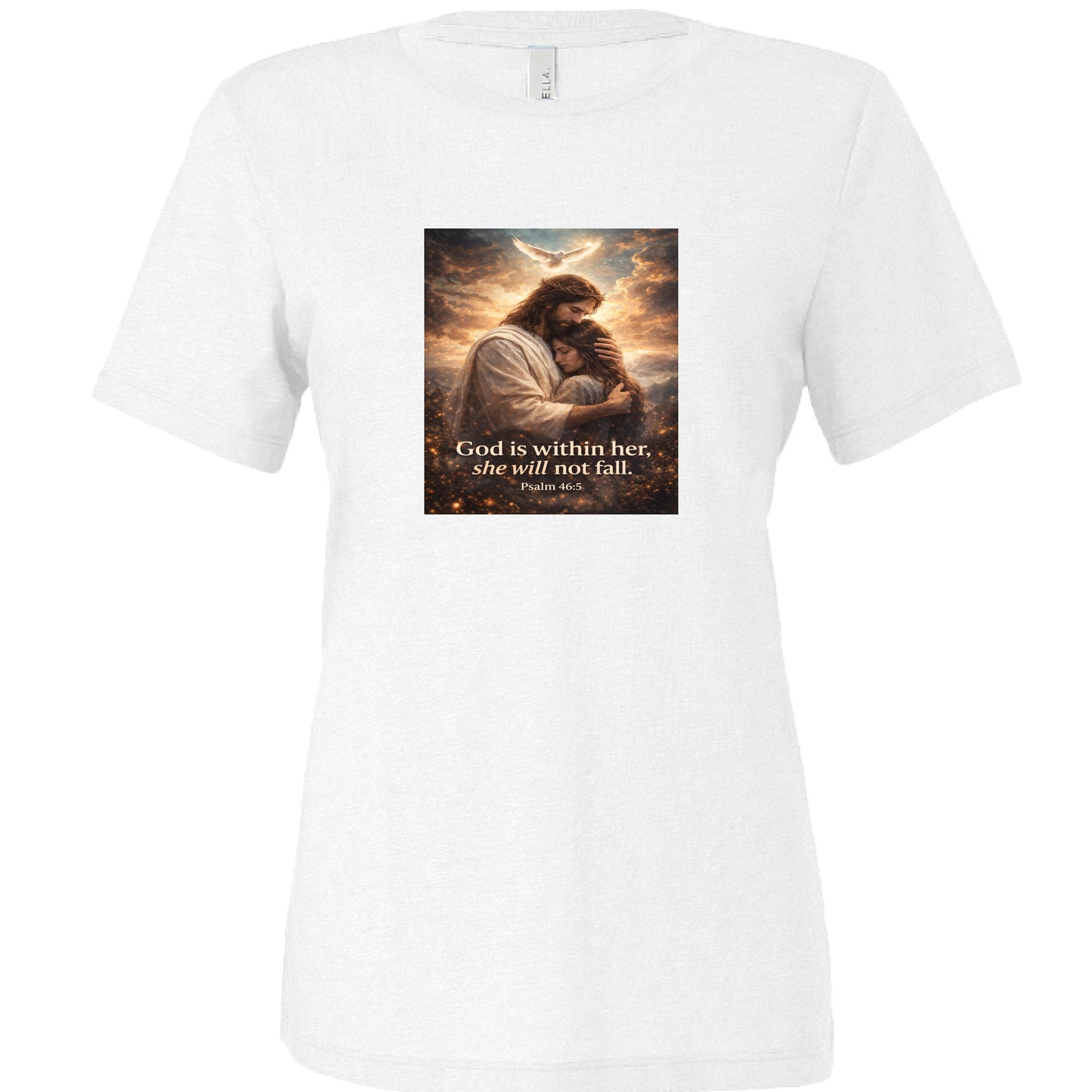SOLID WHT TRIBELND - FRONT