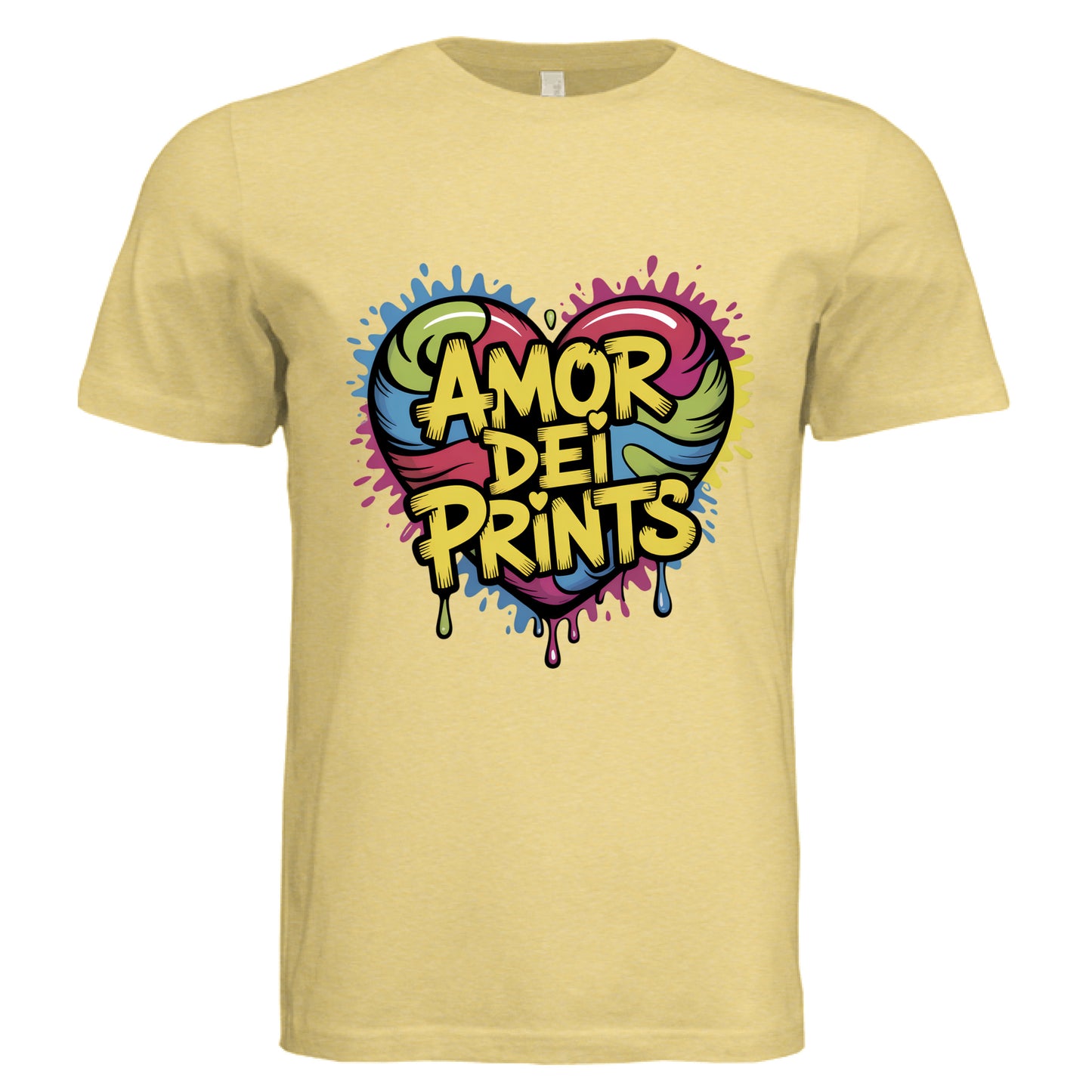 Pale Yellow Triblend - FRONT