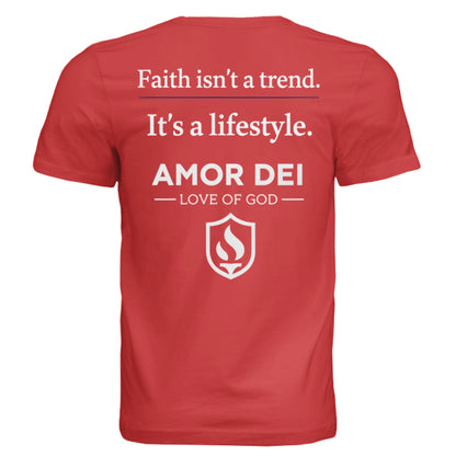 SOLID RED TRIBLN - BACK