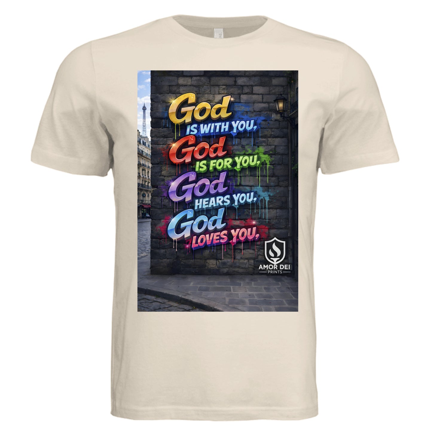 Solid Natural Triblend - FRONT