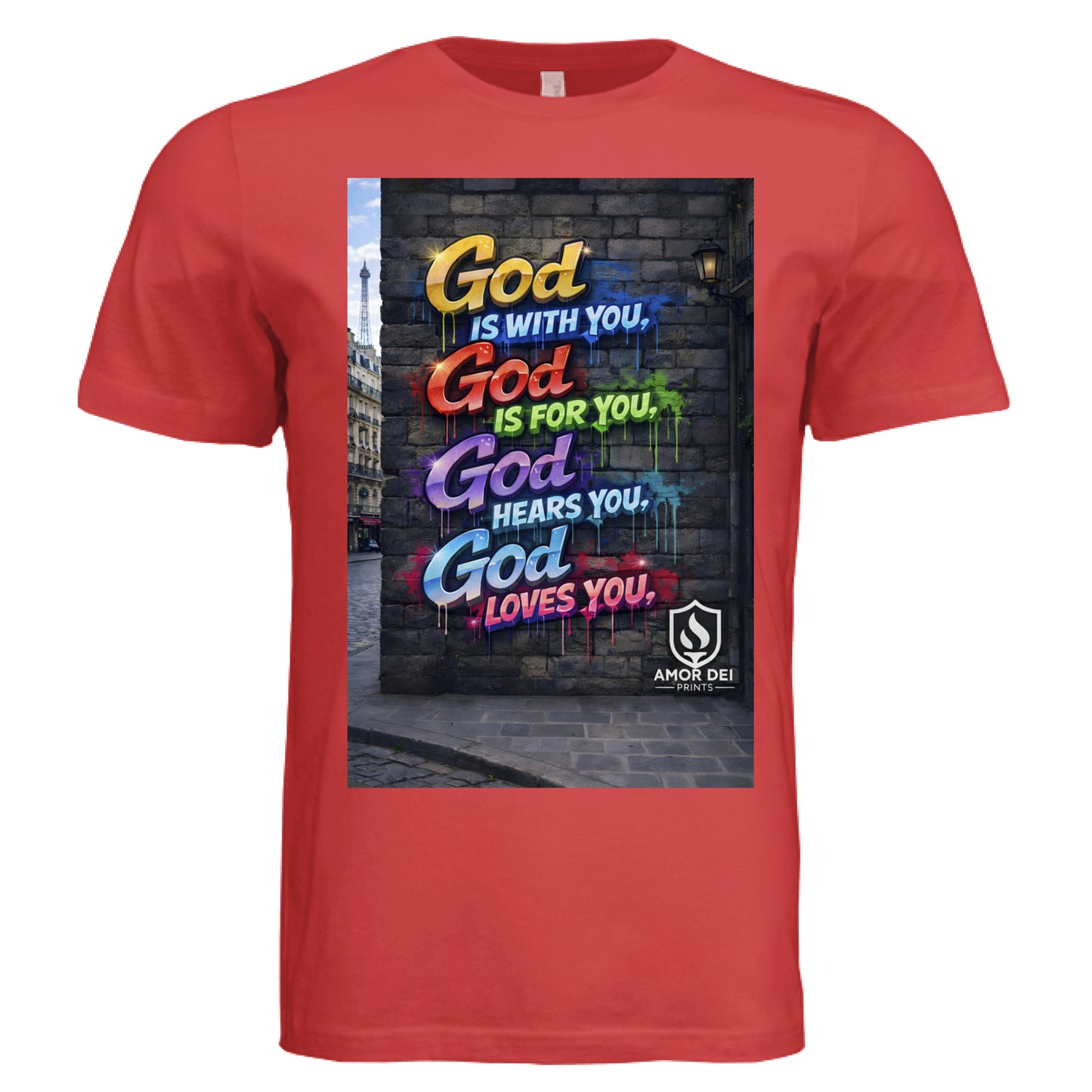 SOLID RED TRIBLN - FRONT