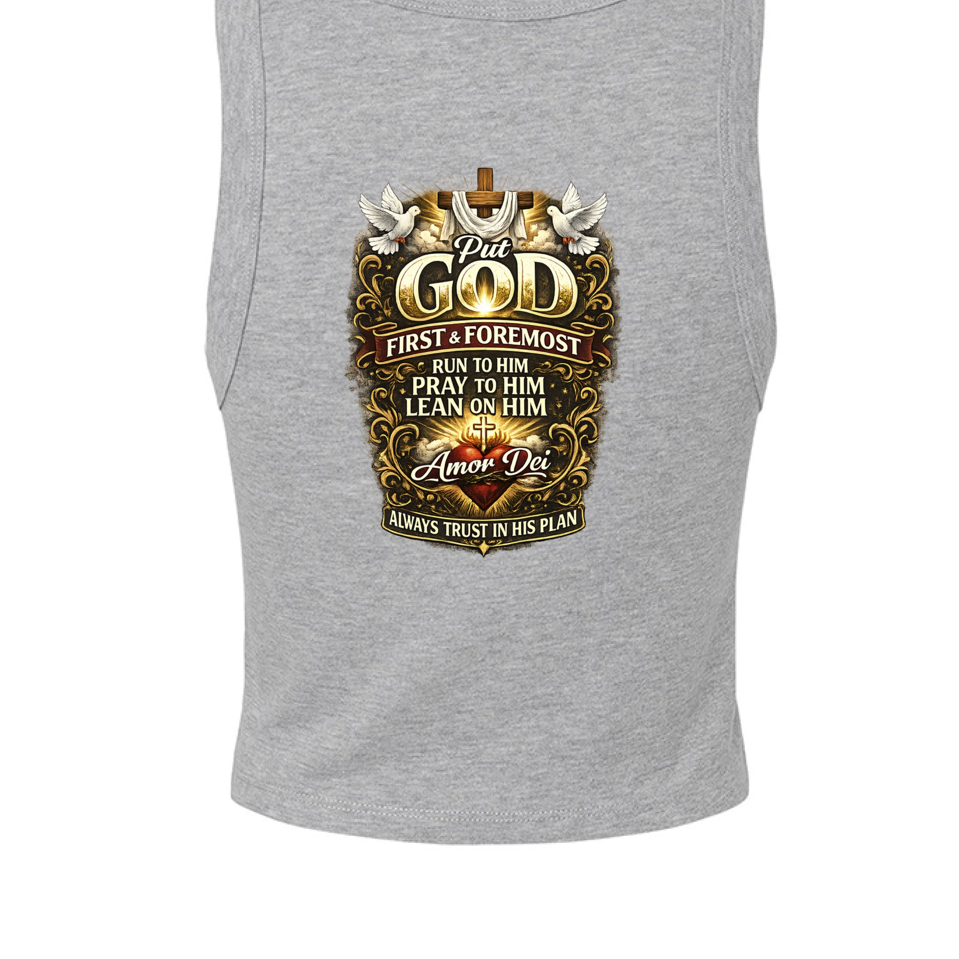 ATHLETIC HEATHER - BACK