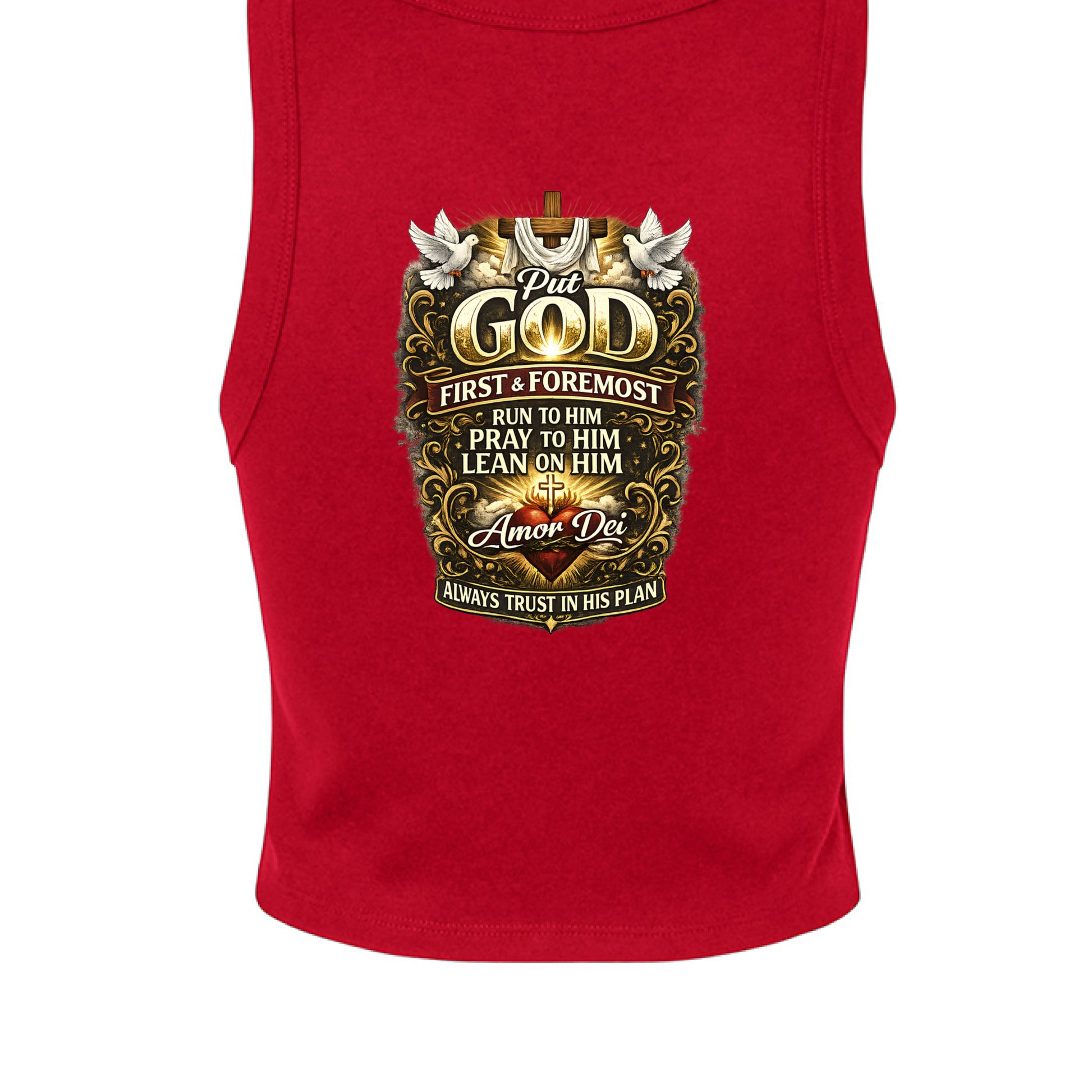 SOLID RED BLEND - BACK