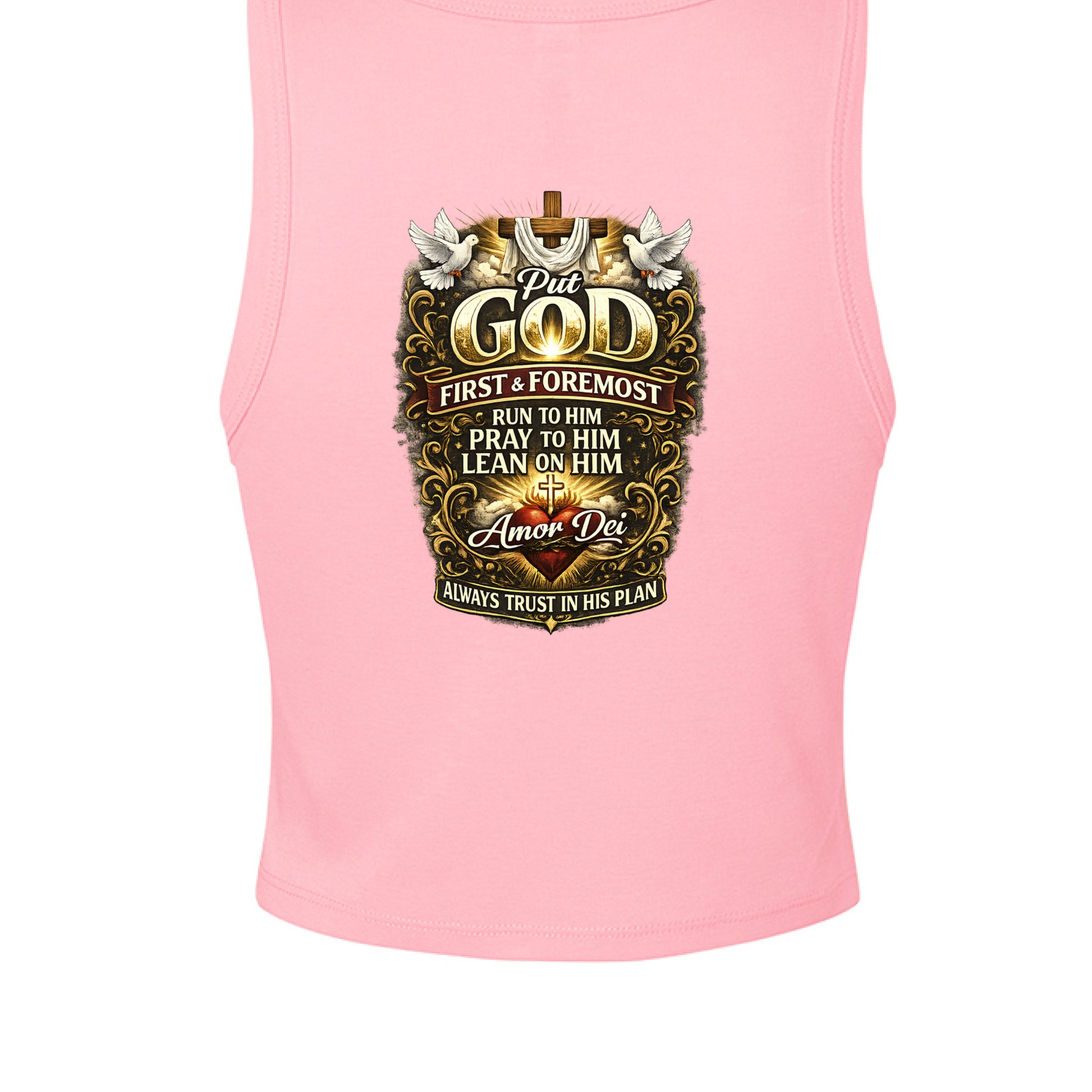 SOLID PINK BLEND - BACK