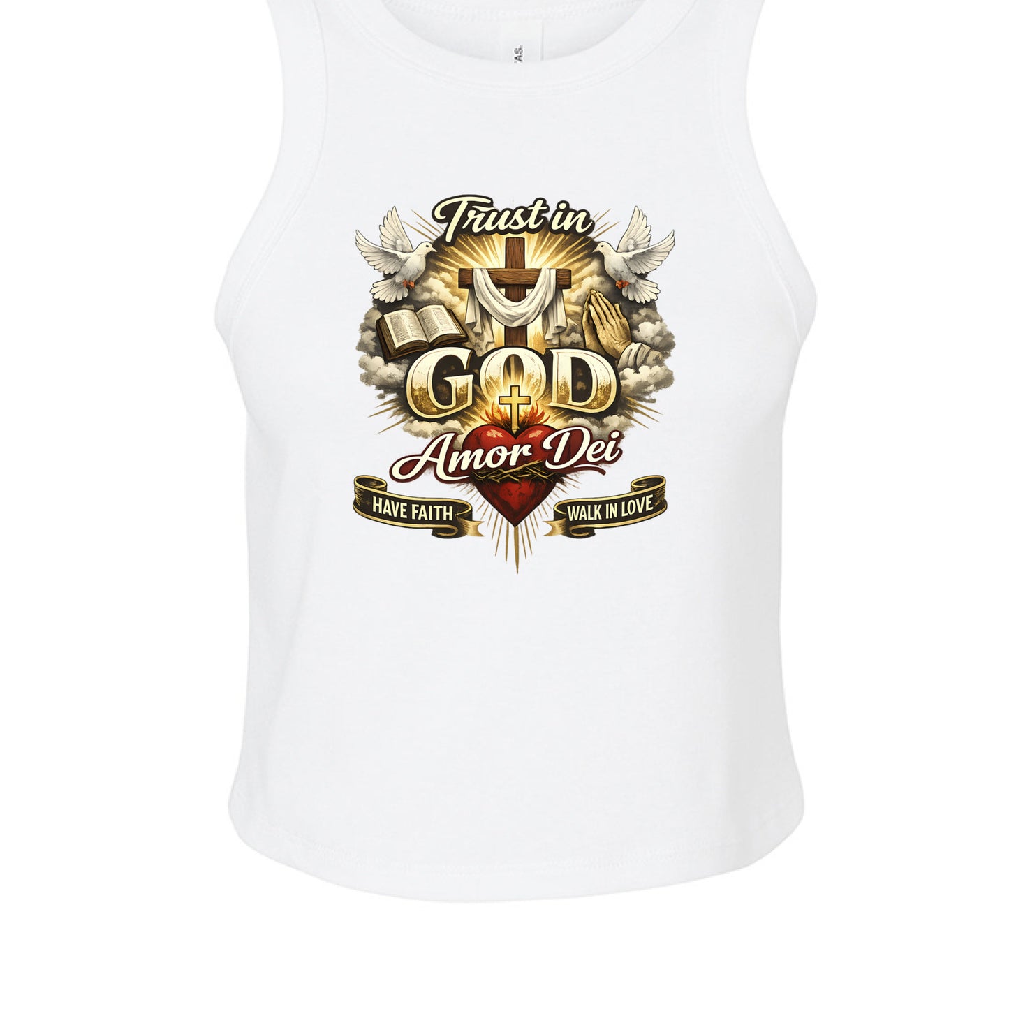 SOLID WHT BLEND - FRONT