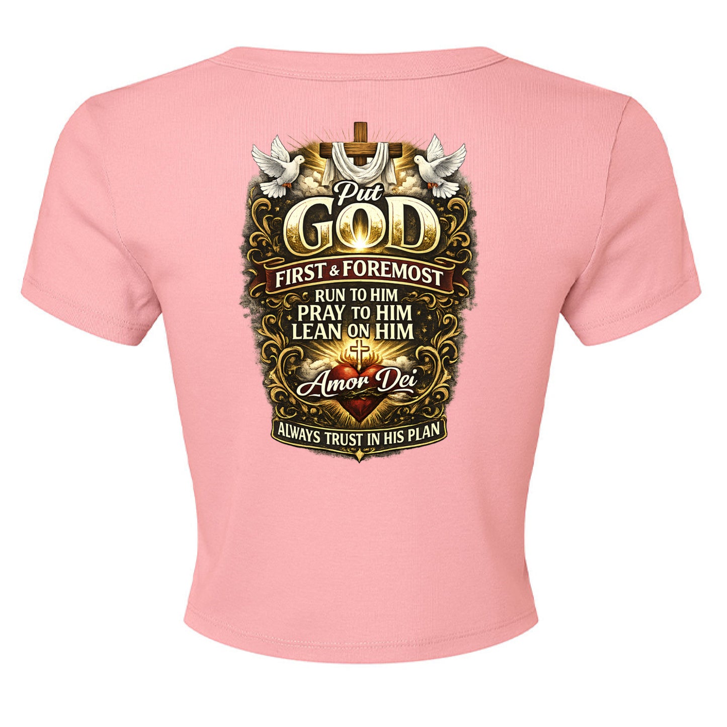 SOLID PINK BLEND - BACK