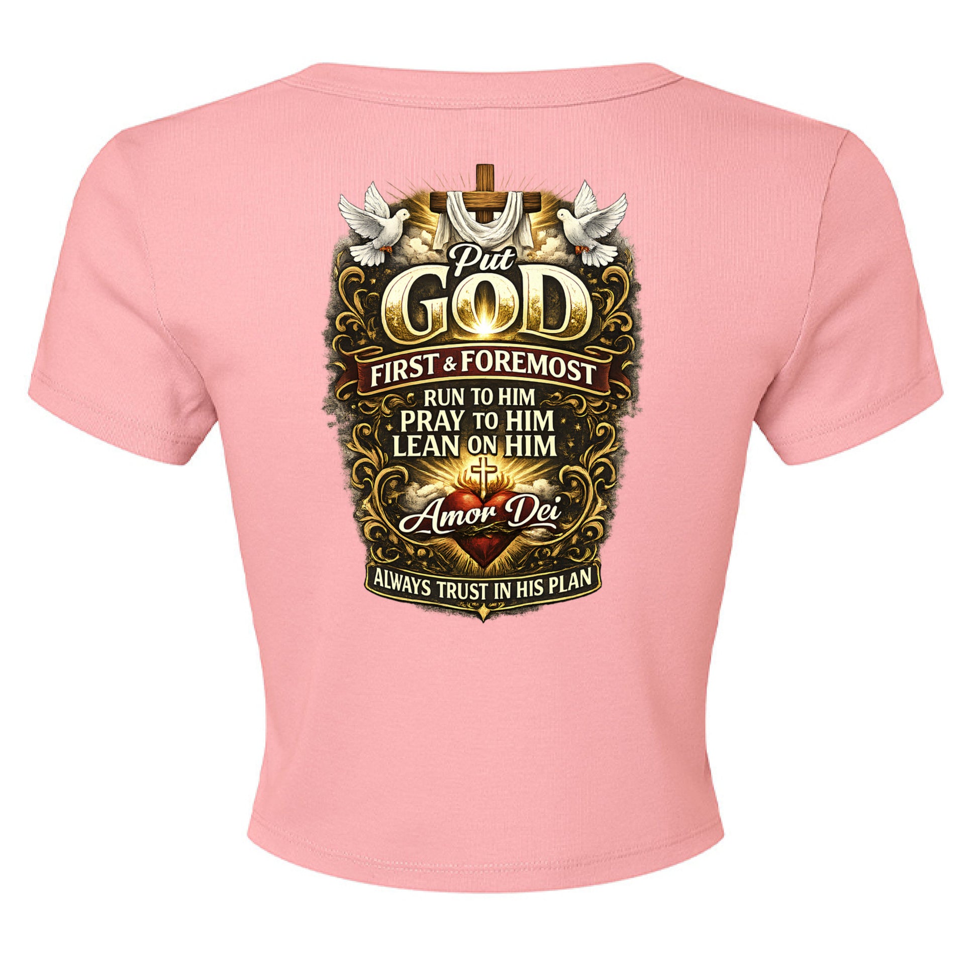 SOLID PINK BLEND - BACK