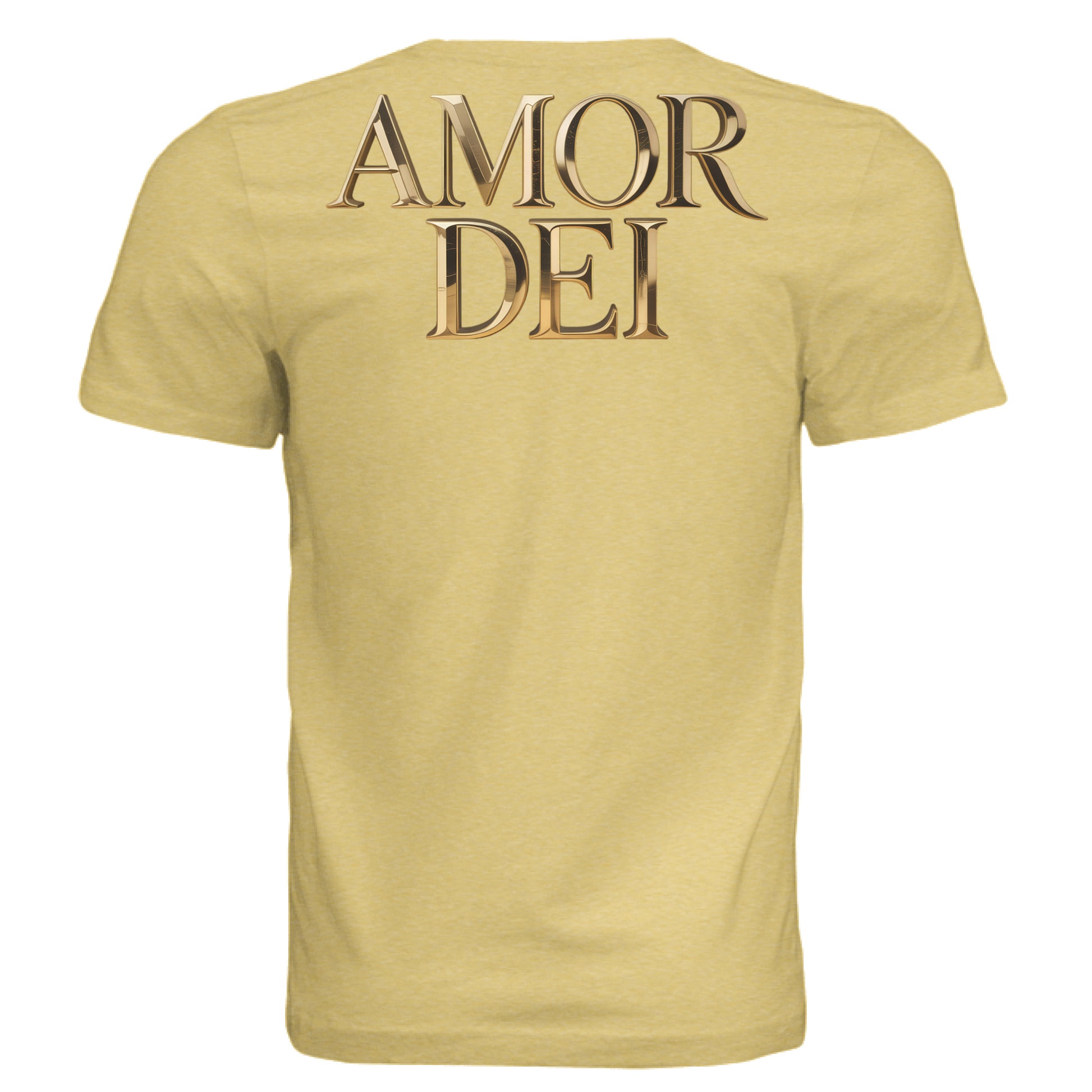 Mustard Triblend - BACK