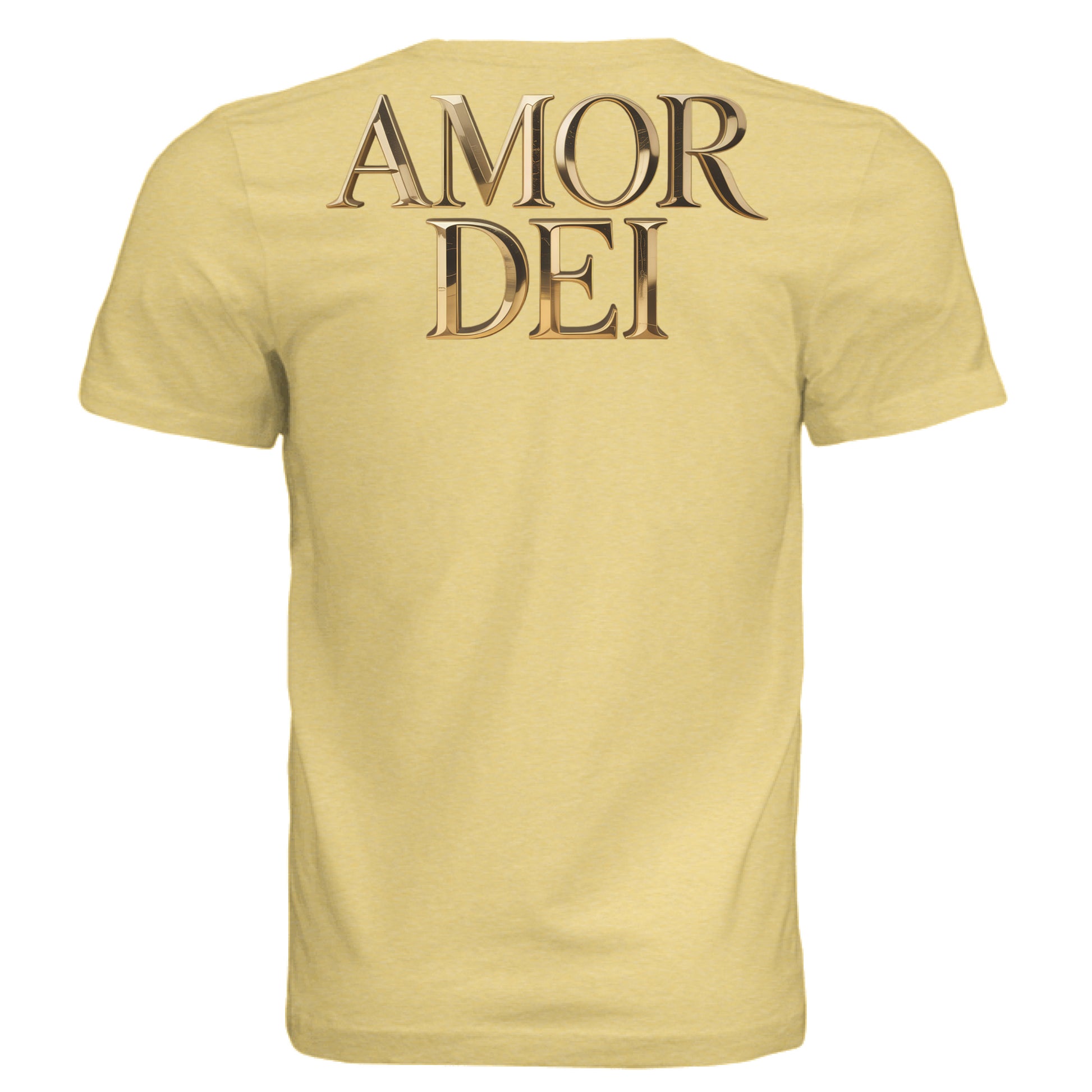 Pale Yellow Triblend - BACK