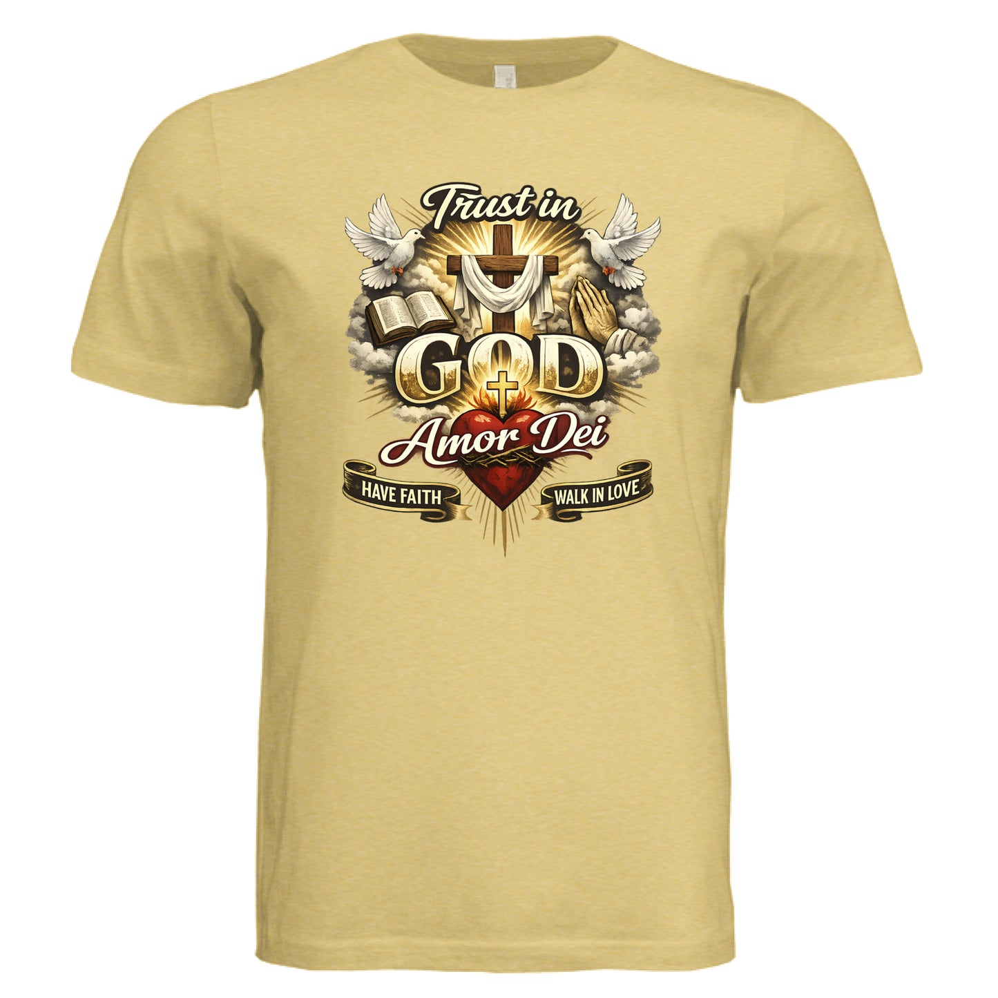 Mustard Triblend - FRONT