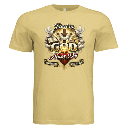 Mustard Triblend - FRONT