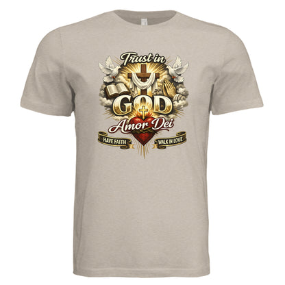 Tan Triblend - FRONT