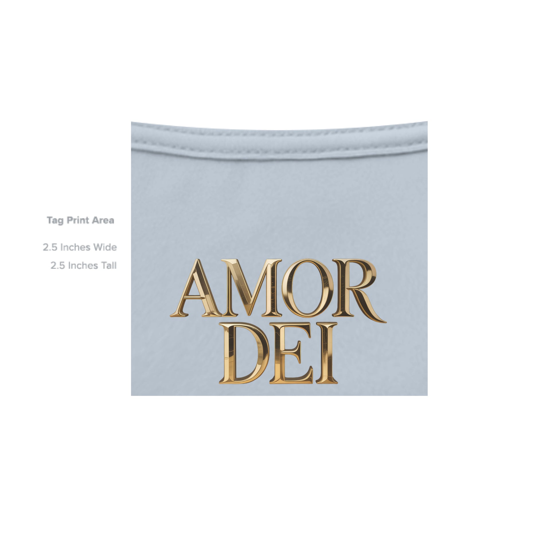 Solid Carolina Blue Triblend - INSIDE_TAG_LINE