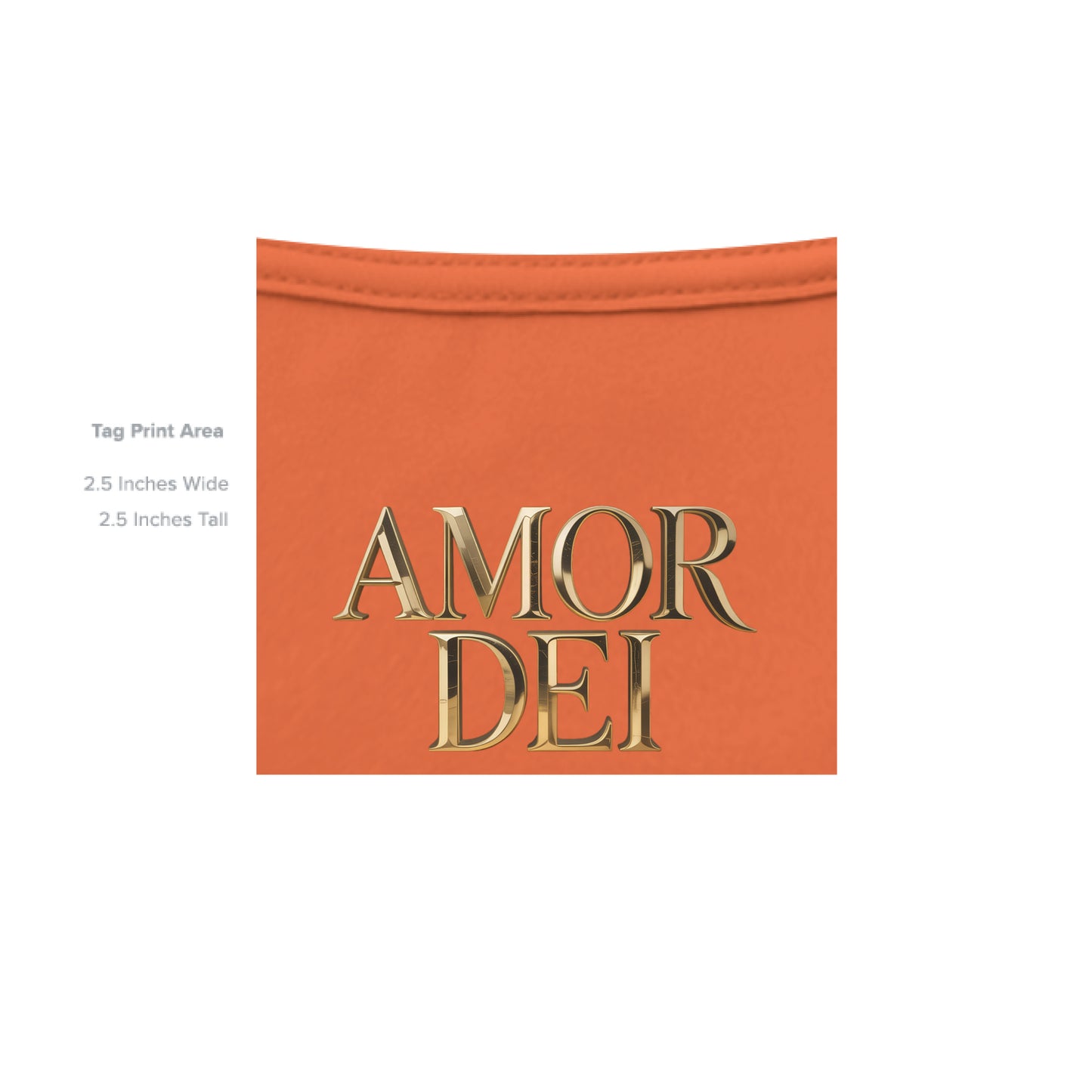 Solid Orange Triblend - INSIDE_TAG_LINE