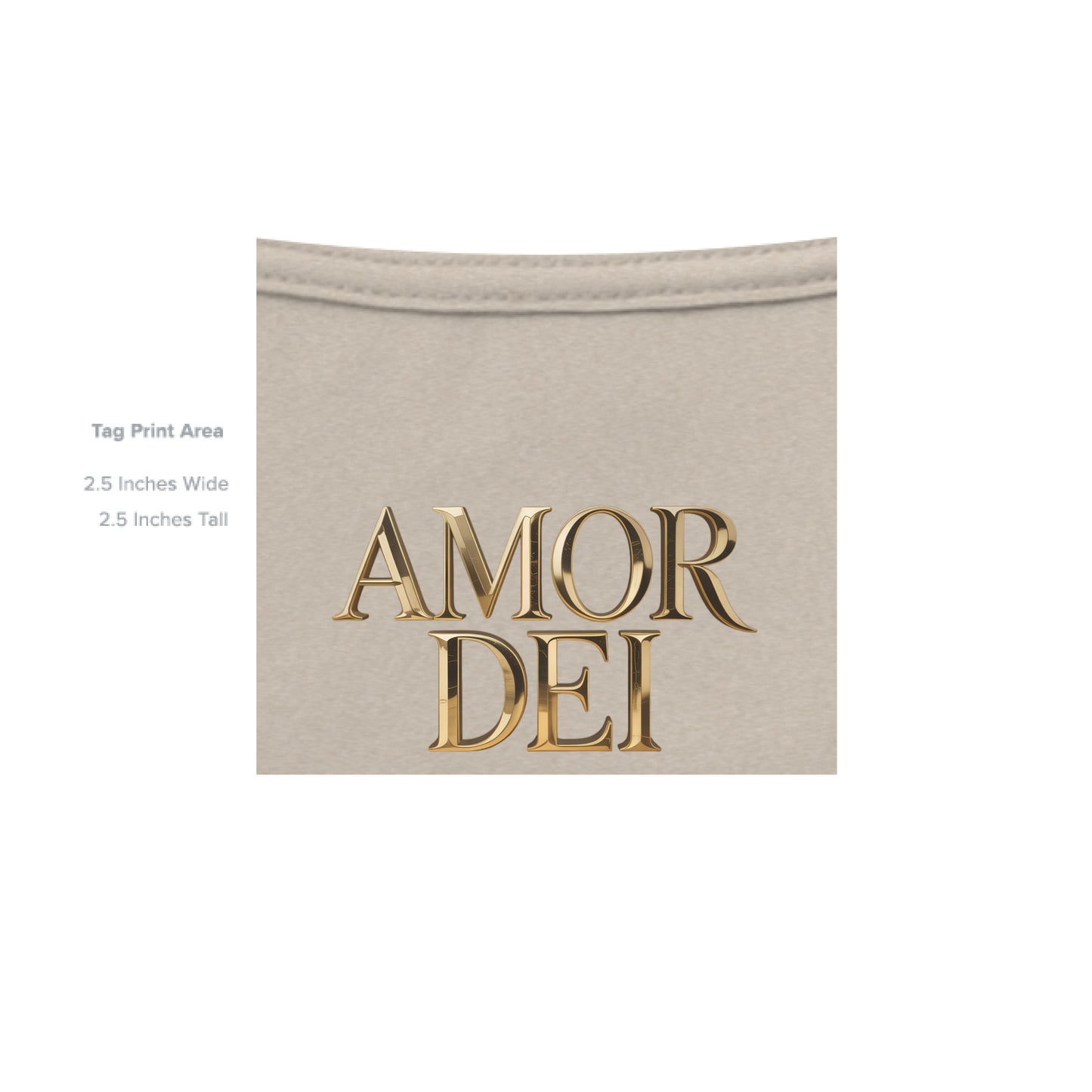 Tan Triblend - INSIDE_TAG_LINE