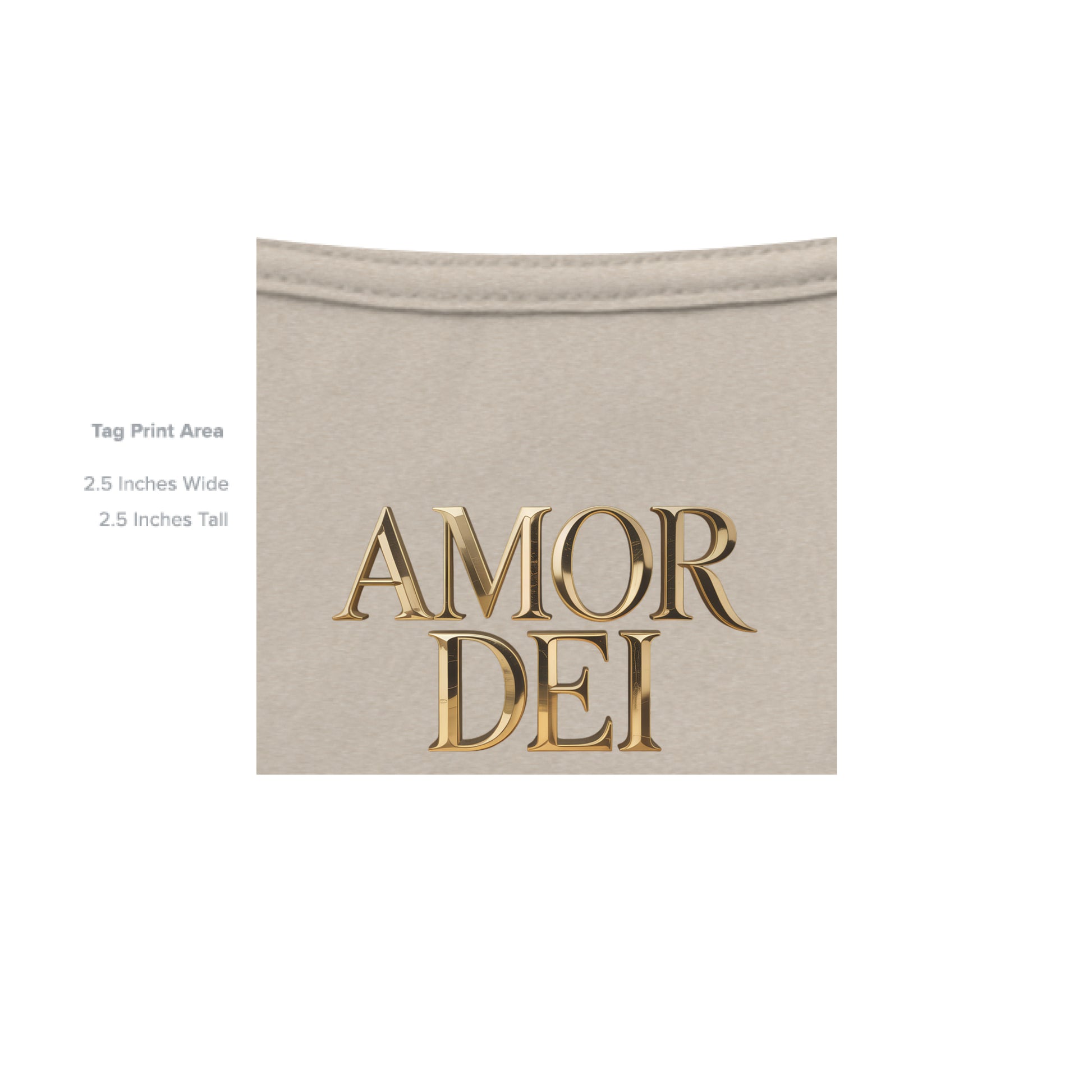 Tan Triblend - INSIDE_TAG_LINE