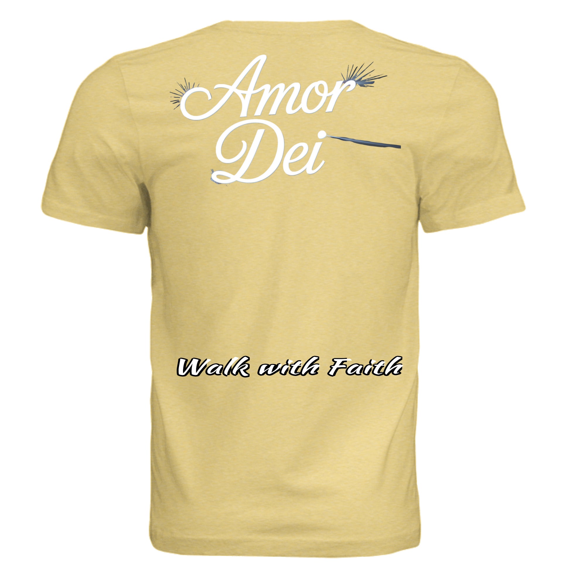 Pale Yellow Triblend - BACK