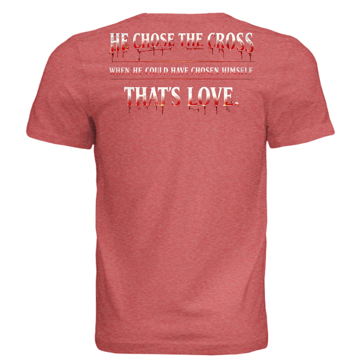 SOLID RED TRIBLN - BACK