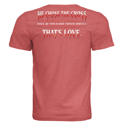 SOLID RED TRIBLN - BACK
