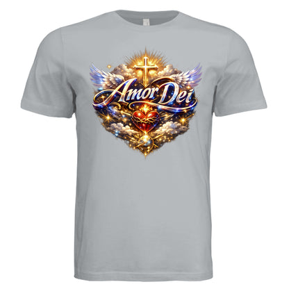 Solid Silver Triblend - FRONT